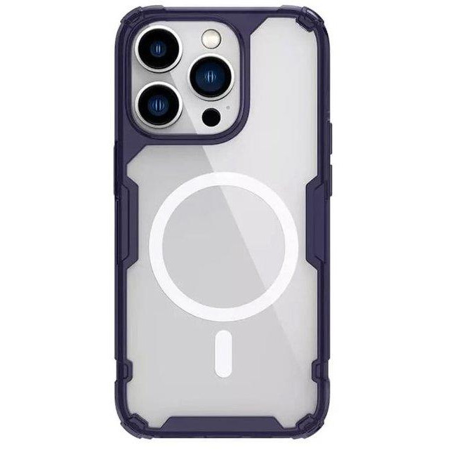 Nillkin iPhone 14 Pro Nature Pro Magnetic Dark Purple - зображення 1