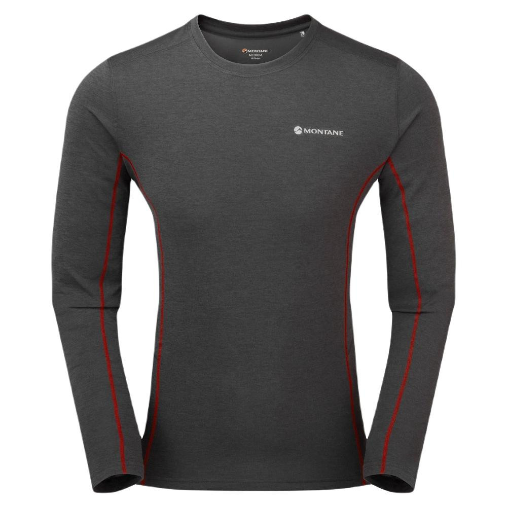 Montane Термокофта  Dart Long Sleeve T-Shirt Slate (MDRLSSLAA12) M - зображення 1