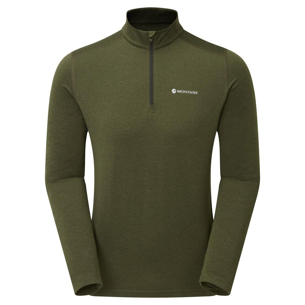 Montane Термокофта  Dart Thermo Zip Neck Kelp Green (MDTZNKELN12) S - зображення 1