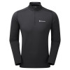 Montane Термокофта  Dart Thermo Zip Neck Black (MDTZNBLAB12) S - зображення 1