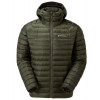 Montane Пухова куртка чоловіча  Anti-Freeze Hoodie Oak Green (MAFRHOAKN14) S - зображення 1