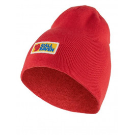 Fjallraven В'язана шапка  Vardag Beanie True Red (78147.334) розмір