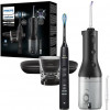 Philips Sonicare Water Flosser + DiamondClean 9000 Black HX3866/43 - зображення 1