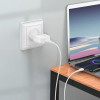 Hoco C96A Single port charger set + USB Type-C White - зображення 3