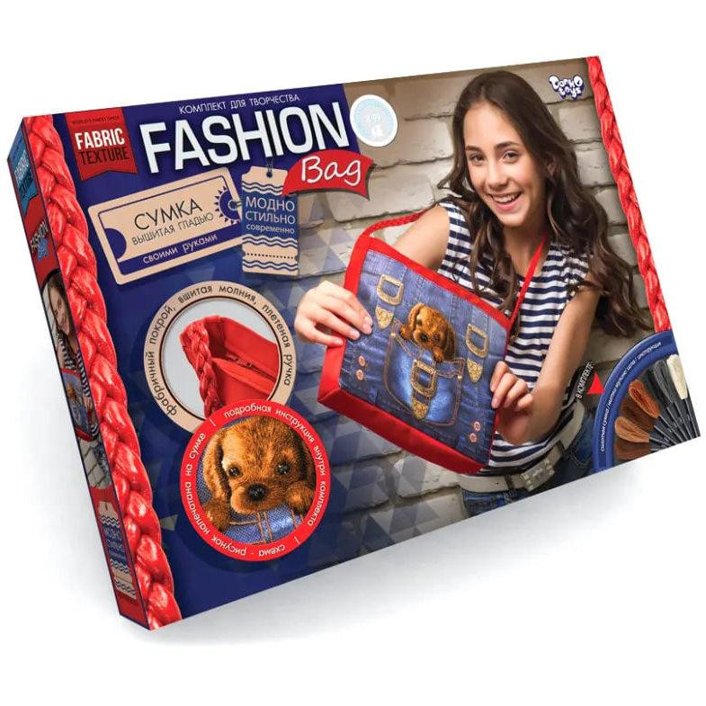 Danko Toys Набор для творчества «Fashion Bag», вышивка мулине - зображення 1