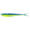 Lunker City Fin-S Fish 4" / 3 Blue Chartreuse - зображення 1