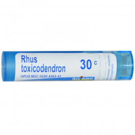 Boiron Single Remedies Сумах отруйний (Rhus Toxicodendron) 30C, , Single Remedies, 80 гранул