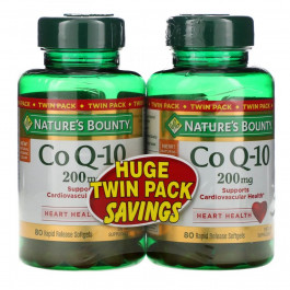 Nature's Bounty Коензим Q10 (CoQ10) 200 мг 160 капсул