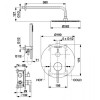 KFA Armatura Moza Black 5039-501-81 - зображення 2