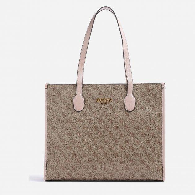 GUESS Сумка крос-боді жіноча  SILVANA GIRLFRIEND TOTE HWSN8665240-LLR Світло-коричнева (800070292897) - зображення 1