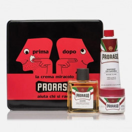 Proraso Набір для гоління  Vintage Selection Prima&Dopo в металевій коробці