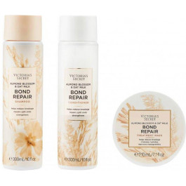 Victoria's Secret Набір для волосся  Almond Blossom & Oat Milk Шампунь 300 мл + Кондиціонер 300 мл + Маска 210 мл (115
