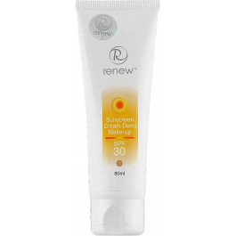 Renew Сонцезахисний тональний крем-антиоксидант  Sunscreen Cream SPF 30 Demi Make-Up 80 мл для обличчя