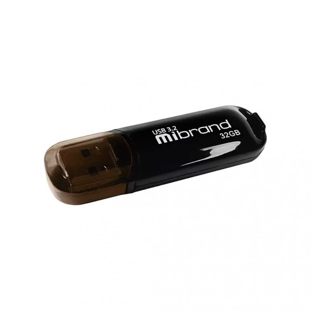 Mibrand 32 GB Marten USB 3.2 Black (MI3.2/MA32P10B) - зображення 1