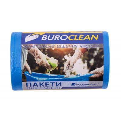 Buroclean Пакети для сміття  EuroStandart сині 35 л 100 шт. (4823078977854) - зображення 1