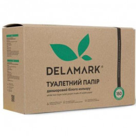 Delamark Туалетний папір  2 шари 150 відривів 6 рулонів (4820152331045)
