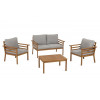 La Forma Садовий комплект VILMA диван, 2 стільці, журнальний стіл LH0371M46 - зображення 1