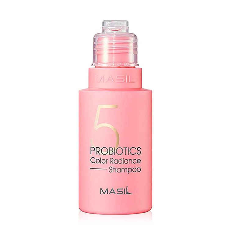 MASIL Шампунь  5 Probiotics Color Radiance Shampoo з пробіотиками для захисту кольору 50 мл (8809744061443 - зображення 1