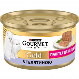 Gourmet Gold для кошенят Паштет з телятиною 12 шт по 85 г (7613036330602)