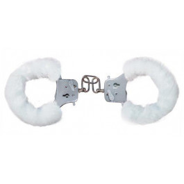 Toy Joy Наручники с плюшем Furry Fun Cuffs белые (TOY9503)