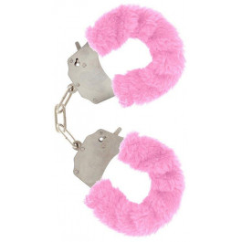 Toy Joy Наручники Furry Fun Cuffs, рожевий (TOY9501)