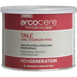 Arcocere Віск у банку для депіляції  New Generation Zink Titanium Pink 400 мл (8024908052154)
