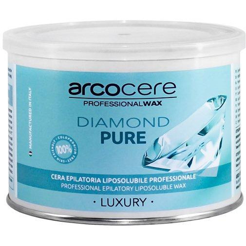 Arcocere Віск у банку для депіляції  Diamond Pure 400 мл (8024908052499) - зображення 1