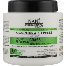 Nani Professional Milano Маска  Против перхоти для жирных волос 500 мл (8034055534182)