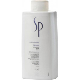 Wella Відновлювальний шампунь  Sp System Professional Repair Shampoo для пошкодженного волосся, 1 л