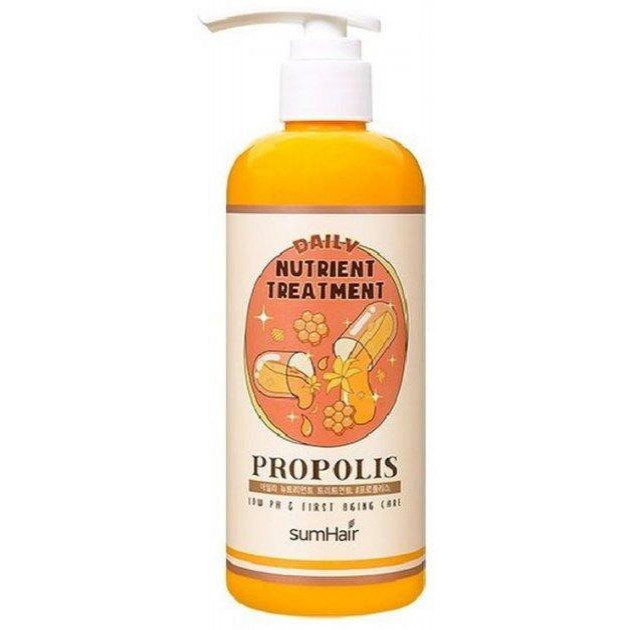 SUMHAIR Маска для волосся  Daily Nutrient Treatment #Propolis з прополісом 300 мл (8809555252924) - зображення 1