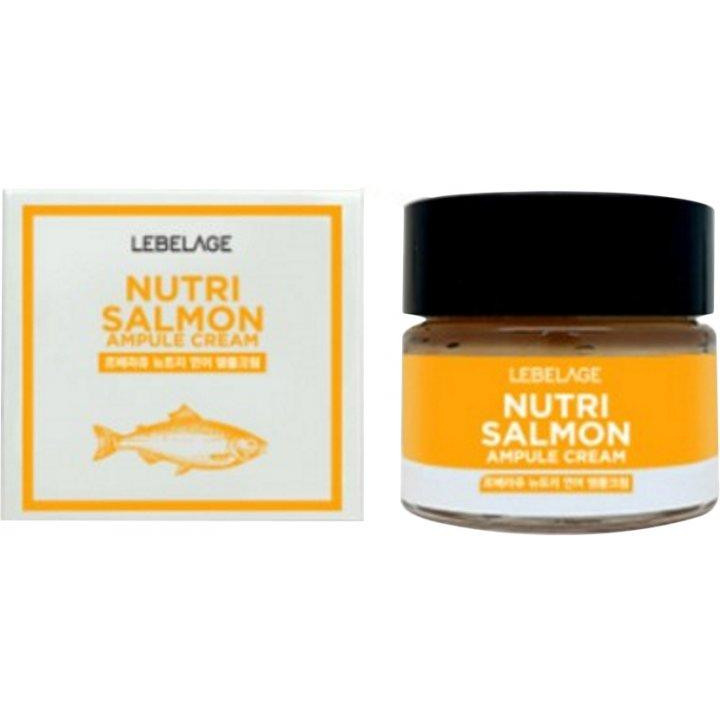 Lebelage Крем поживний  Ampule Cream Nutri Salmon з лососевою олією 70 мл (8809317111889) - зображення 1