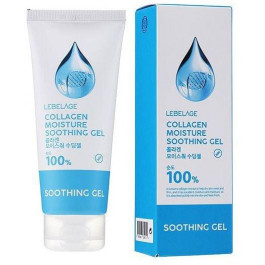 Lebelage Зволожуючий гель для обличчя  Collagen Moisture Purity 100% Soothing Gel з колагеном 100 мл (8809679
