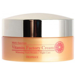 Deoproce Багатофункціональний крем для обличчя  Multi-Function Vitamin Factory Cream 100 г (8809567925236)