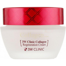 3W CLINIC Регенеруючий крем для обличчя  Collagen Regeneration Cream з колагеном 60 мл (8809305082740)
