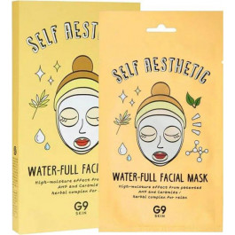 G9skin Набір зволожуючих масок для обличчя  Self Aesthetic Water-full Facial Mask 5 шт по 23 мл (8809211654