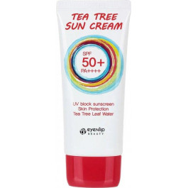 Eyenlip Сонцезахисний крем для обличчя  Tea Tree Sun Cream SPF50+/PA++++ з екстрактом чайного дерева 50 г (8