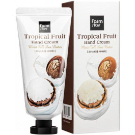FarmStay Крем для рук  Tropical Fruit Hand Cream Moist Full Shea Butter с маслом ши 50 мл (8809615881194)