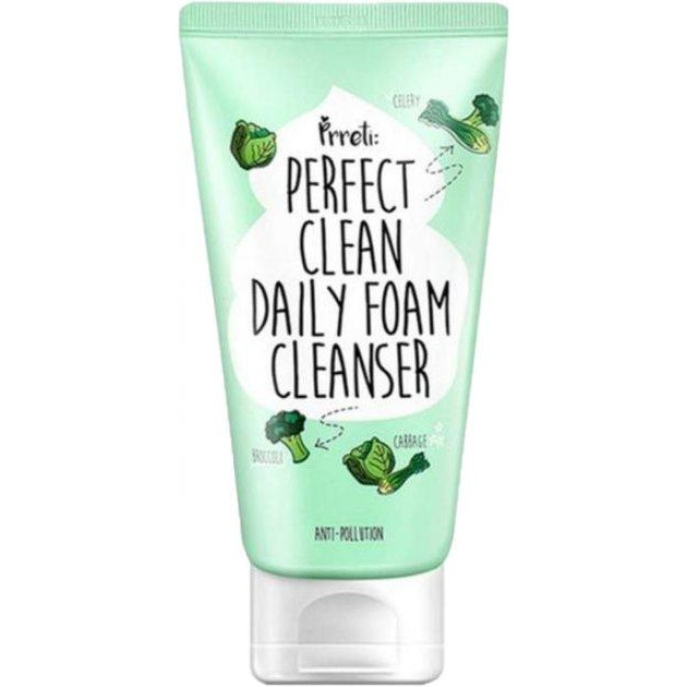 Prreti Пінка для вмивання  Детокс Perfect Clean Daily Foam Cleanser 150 г (8809411187315) - зображення 1