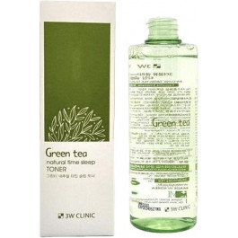 Scinic Тонер для обличчя 3W Clinic Green Tea Natural Time Sleep Toner з екстрактом зеленого чаю 300 мл (880