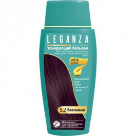 Leganza Тонирующий бальзам для волос  52 Баклажан 150 мл (3800010505802)