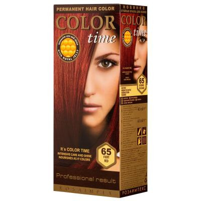 Color Time Фарба для волосся  65 - Вогняно-червоний (3800010502566) - зображення 1