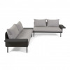 La Forma Кутовий диван для саду алюмінієвий Сірий ZALTANA S794R02 - зображення 1