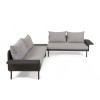 La Forma Кутовий диван для саду алюмінієвий Коричневий ZALTANA S794R10 - зображення 2