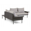 La Forma Кутовий диван для саду алюмінієвий Коричневий ZALTANA S794R10 - зображення 3