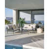 La Forma Кутовий диван для саду алюмінієвий Коричневий ZALTANA S794R10 - зображення 4