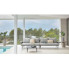 La Forma Кутовий диван для саду алюмінієвий Коричневий ZALTANA S794R10 - зображення 9