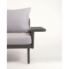 La Forma Кутовий диван для саду алюмінієвий Коричневий ZALTANA S794R10 - зображення 10