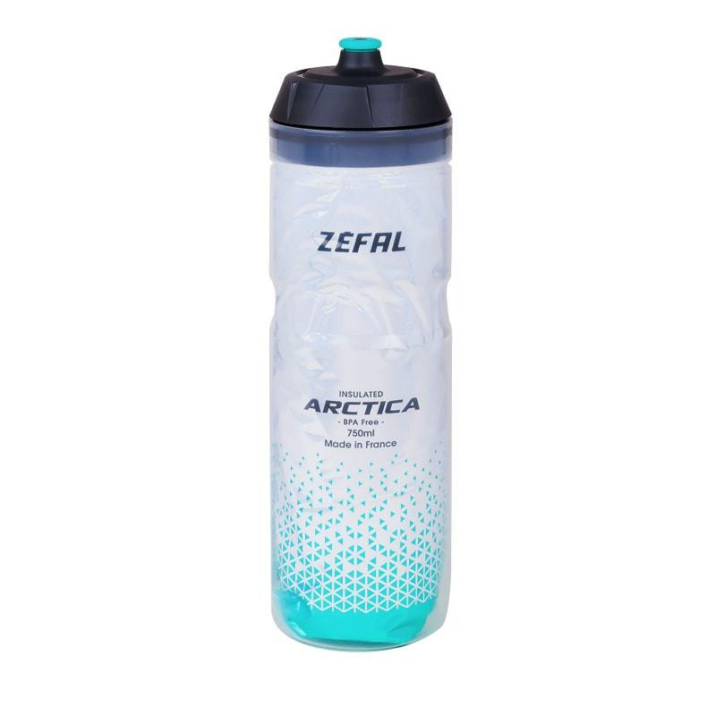 Zefal Arctica 0,75л - пляшка срібляста/карибсько-блакитна - зображення 1