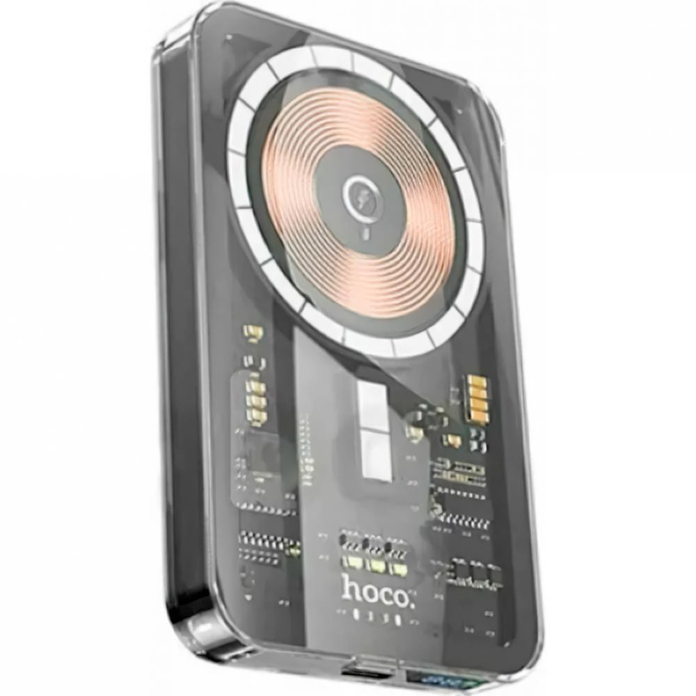 Hoco Q14 5000mAh 20W MagSafe Black - зображення 1