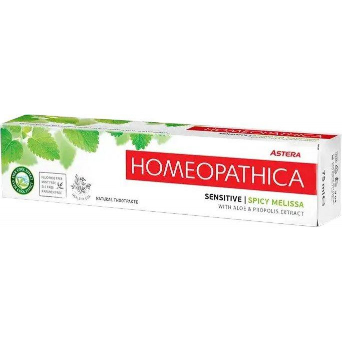 Astera Зубна паста  Homeopathica Sensitive 75 мл (3800013519189) - зображення 1